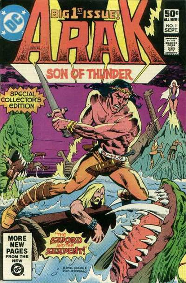 Arak / Son of Thunder (1981) #1 cover