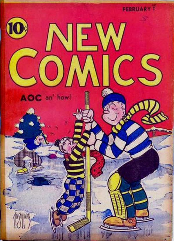 New Comics #3 cover