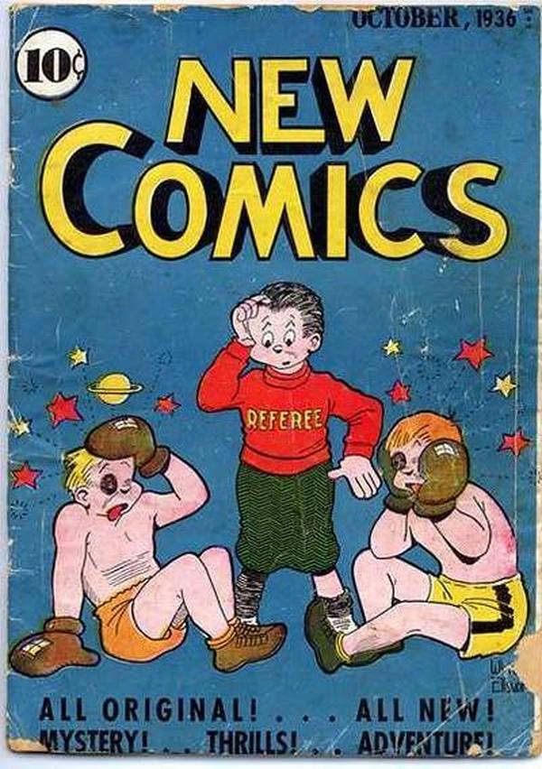 New Comics #9 cover