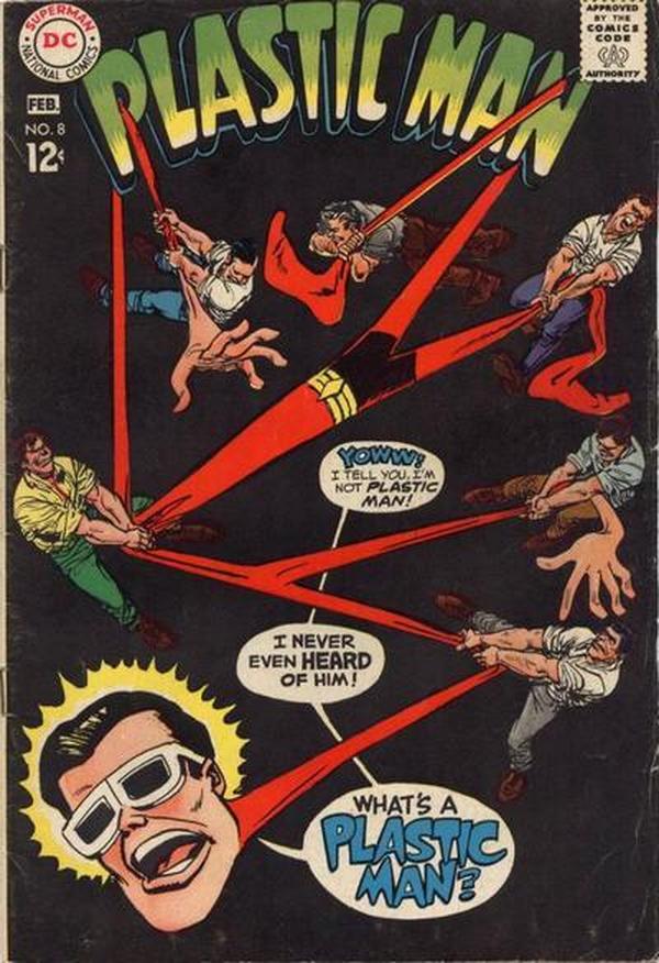 Plastic Man (1966) #8 cover