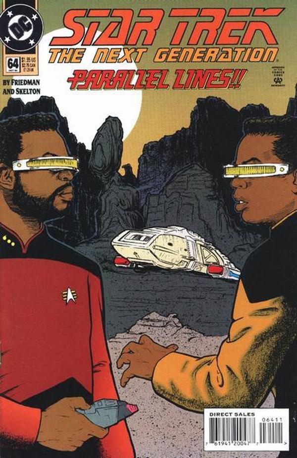 Cover of Star Trek: The Next Generation #64