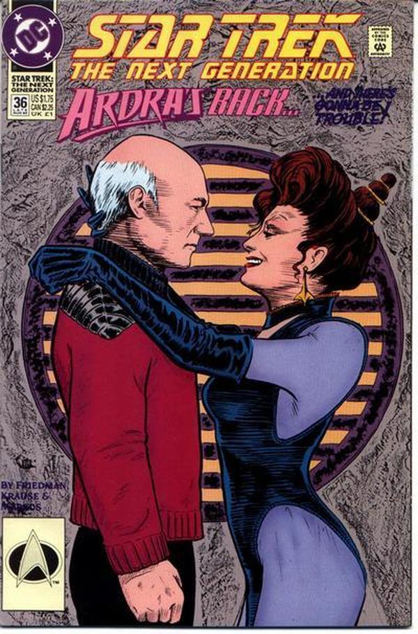 Star Trek: The Next Generation #36 cover