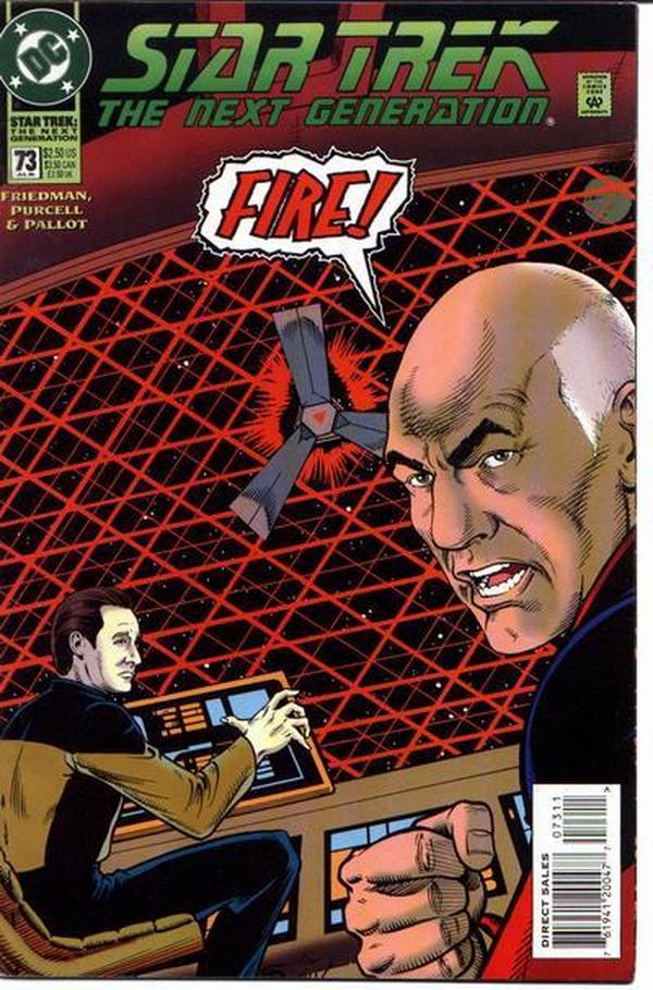 Cover of Star Trek: The Next Generation #73