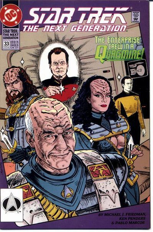 Cover of Star Trek: The Next Generation #33