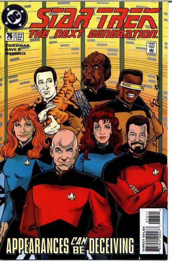 Cover of Star Trek: The Next Generation #76