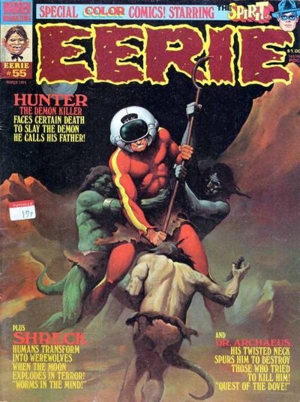 Cover of Eerie #55