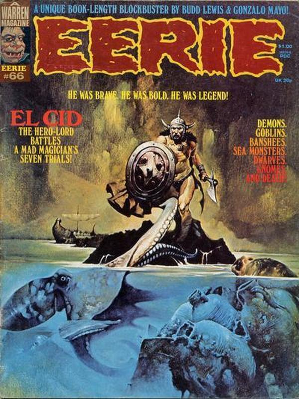 Cover of Eerie #66