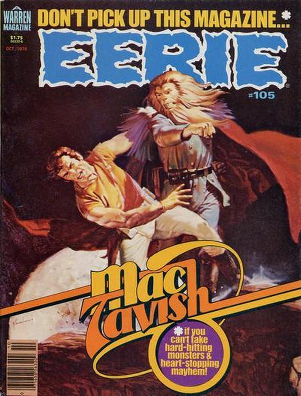 Cover of Eerie #105