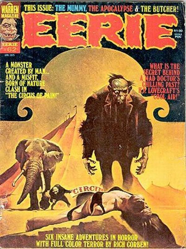 Cover of Eerie #62