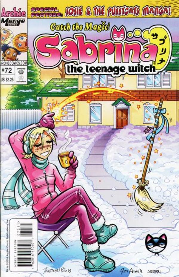 Sabrina the Teenage Witch #72 cover