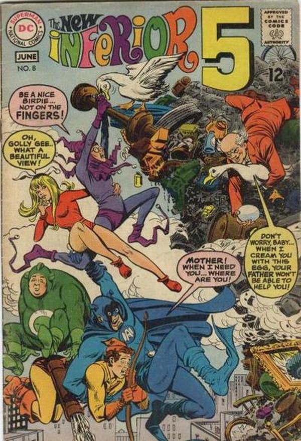 The Inferior Five (1967) #8 cover