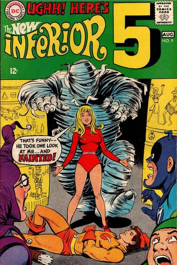 Cover of The Inferior Five #9