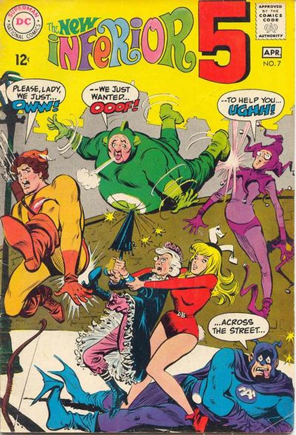 The Inferior Five (1967) #7 cover