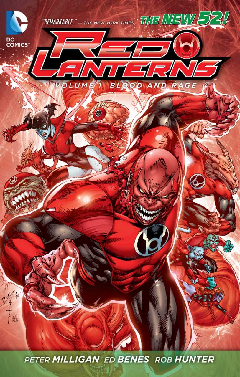 Red Lanterns TPB #1 cover