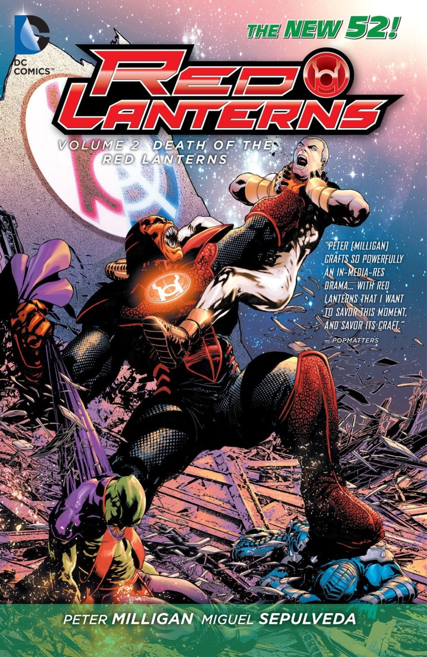 Red Lanterns TPB #2 cover