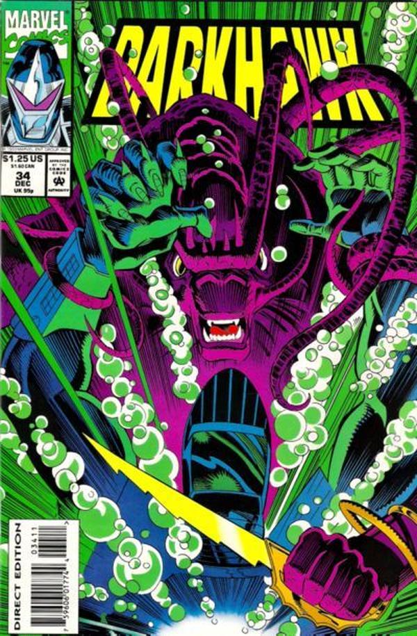Darkhawk (1991) #34 cover