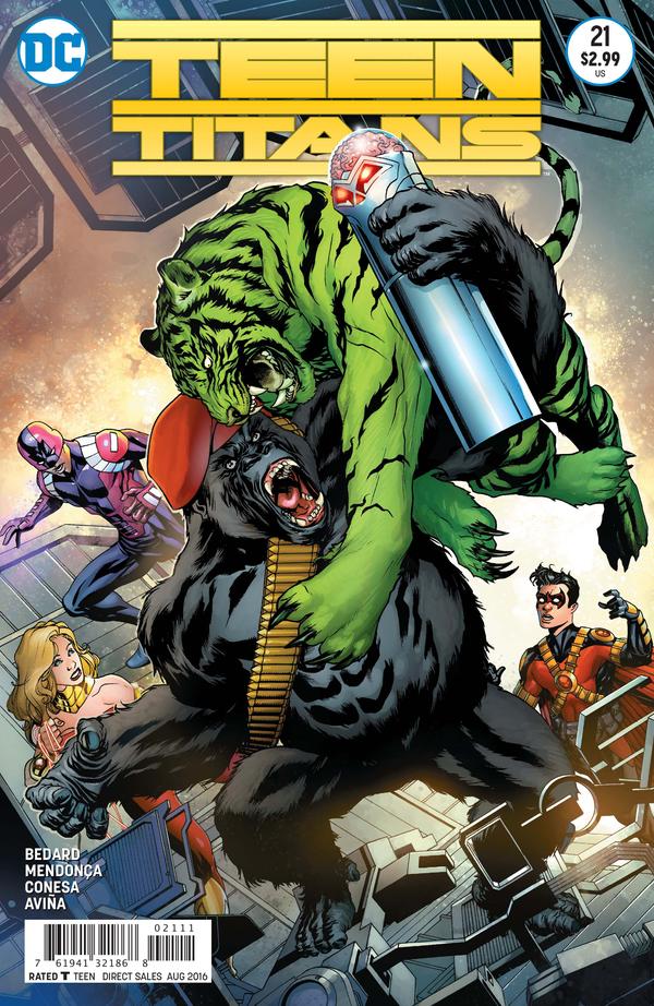 Teen Titans (2014) #21 cover