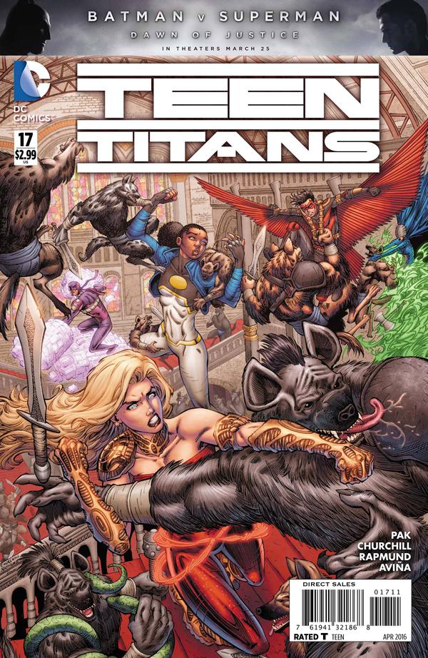Teen Titans (2014) #17 cover