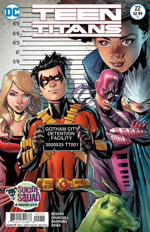 Teen Titans (2014) #22 cover