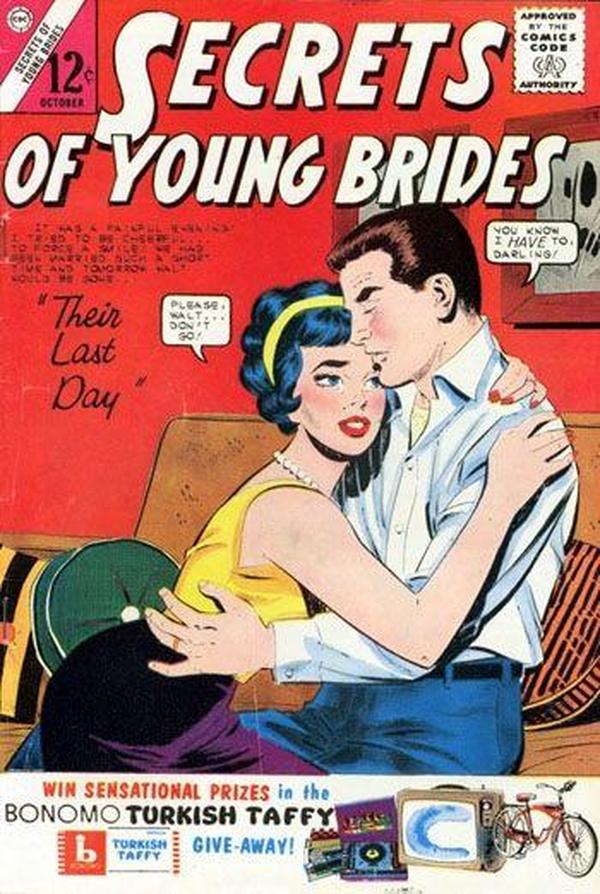 Cover of Secrets of Young Brides #39