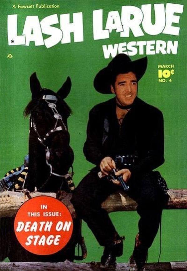 Cover of Lash LaRue Western #4