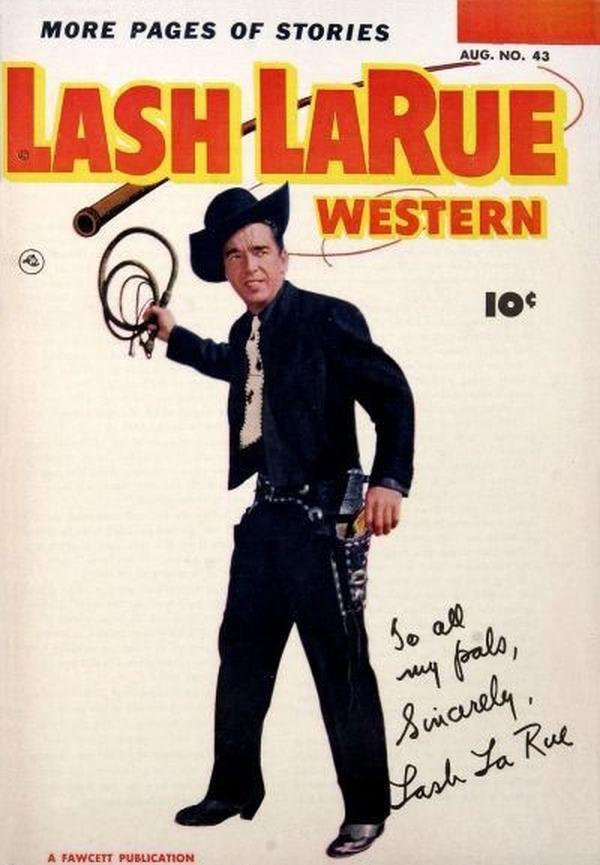 Cover of Lash LaRue Western #43