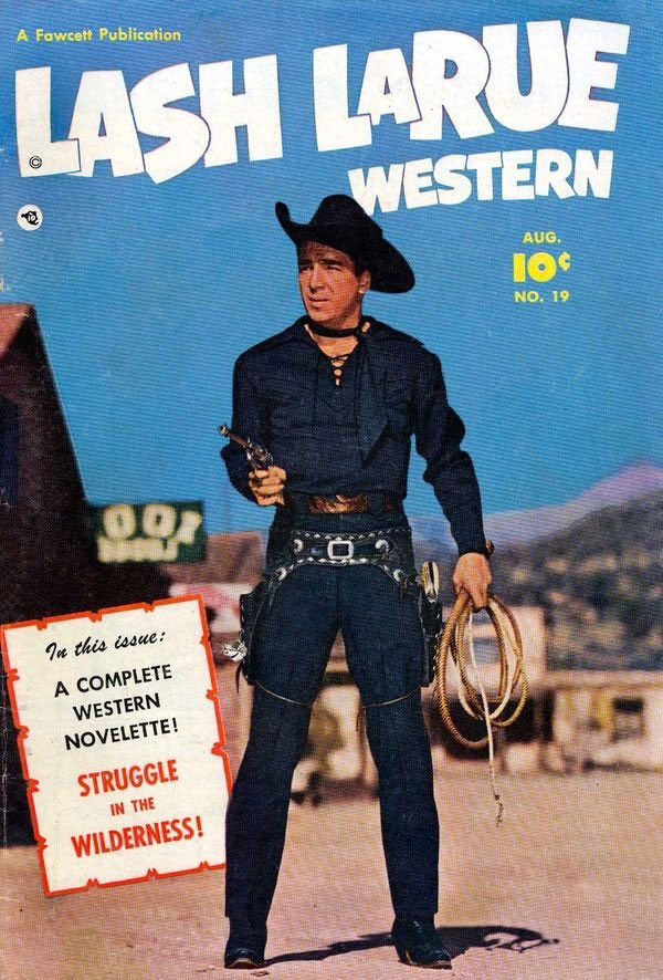 Cover of Lash LaRue Western #19