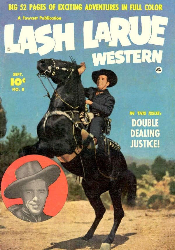 Cover of Lash LaRue Western #8