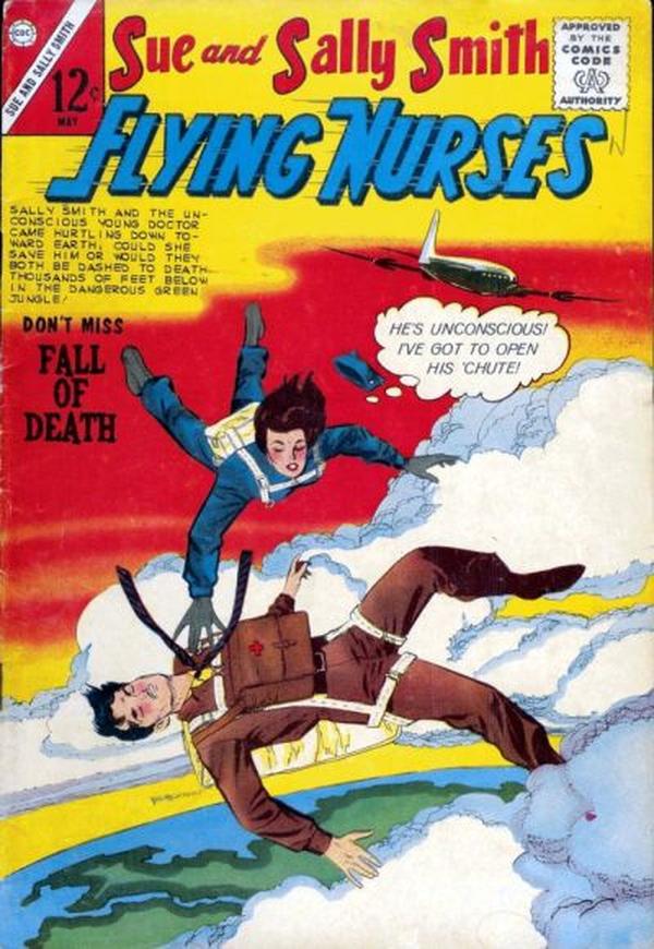 Cover of Sue and Sally Smith, Flying Nurses #51