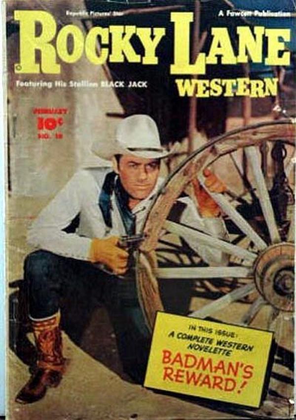 Cover of Rocky Lane Western #10