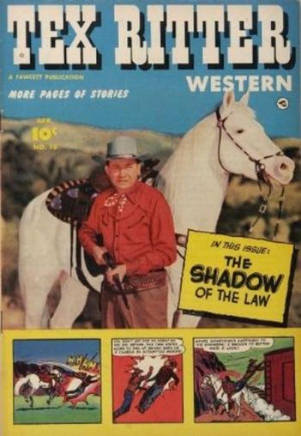 Cover of Tex Ritter Western #16