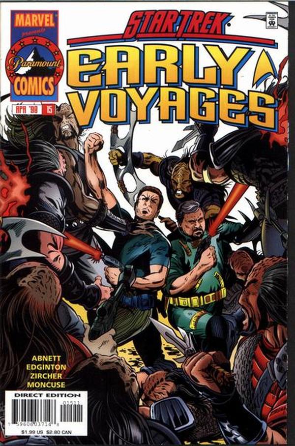 Star Trek: Early Voyages (1997) #15 cover