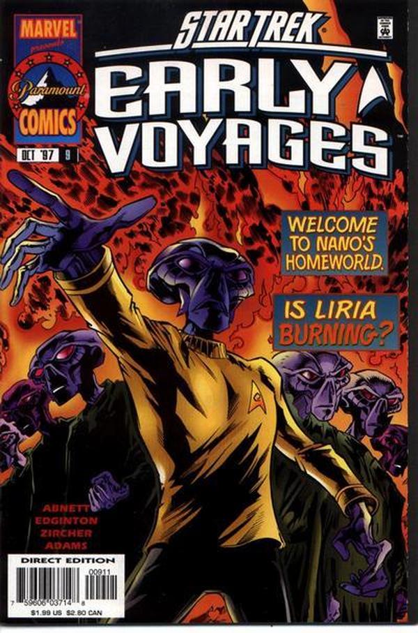 Star Trek: Early Voyages (1997) #9 cover
