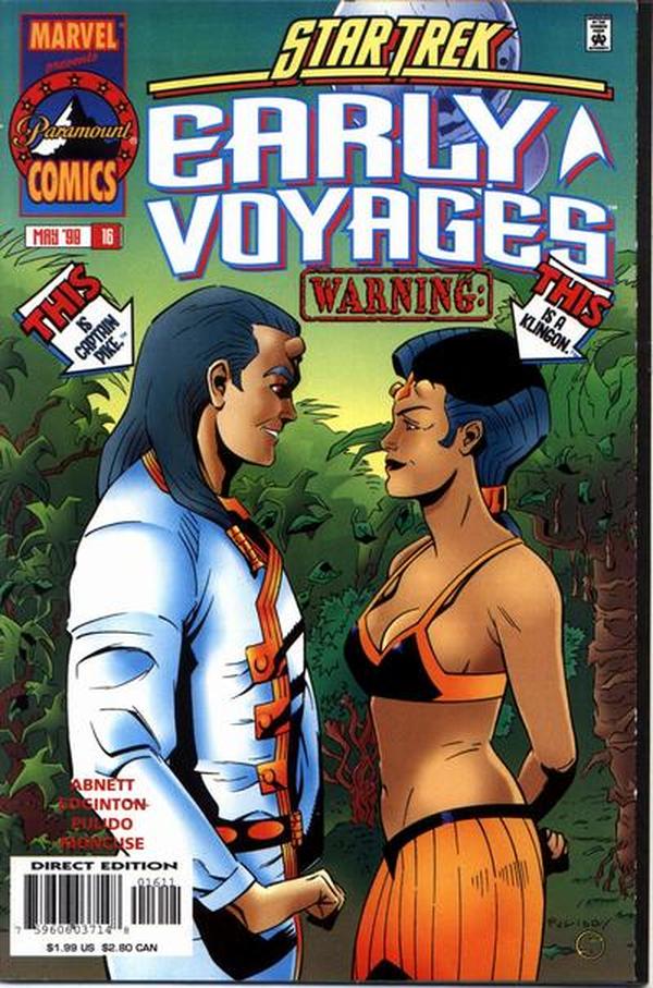 Star Trek: Early Voyages (1997) #16 cover