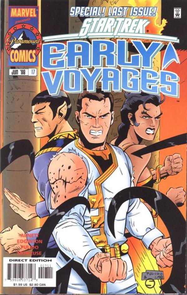 Star Trek: Early Voyages (1997) #17 cover