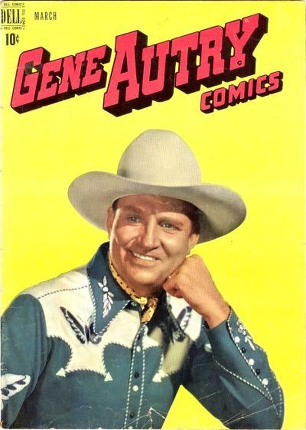 Cover of Gene Autry Comics #25