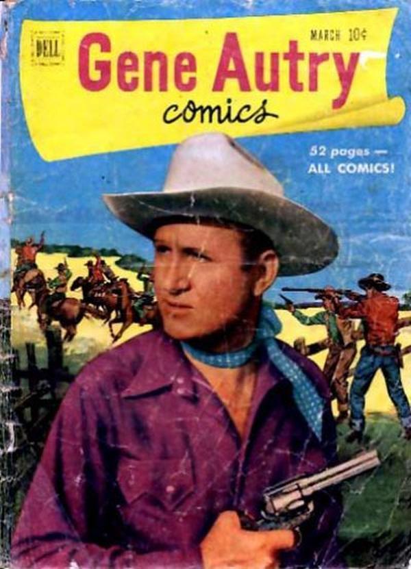 Cover of Gene Autry Comics #49