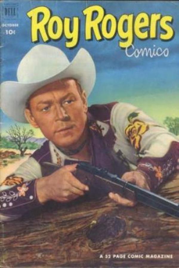 Cover of Roy Rogers Comics #58