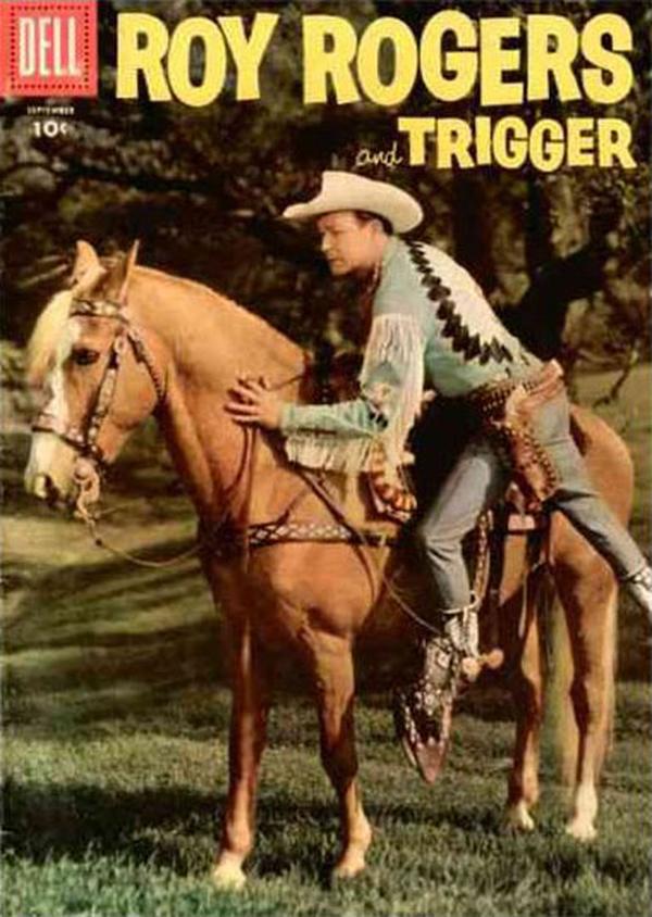 Cover of Roy Rogers and Trigger #105