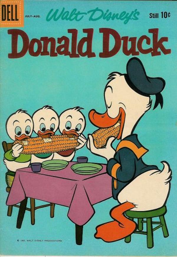 Cover of Walt Disney's Donald Duck #72