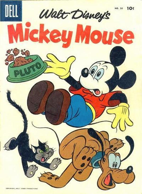 Cover of Walt Disney's Mickey Mouse #50