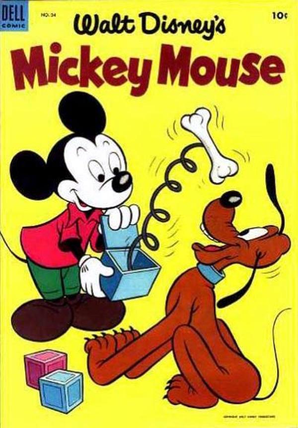 Cover of Walt Disney's Mickey Mouse #34