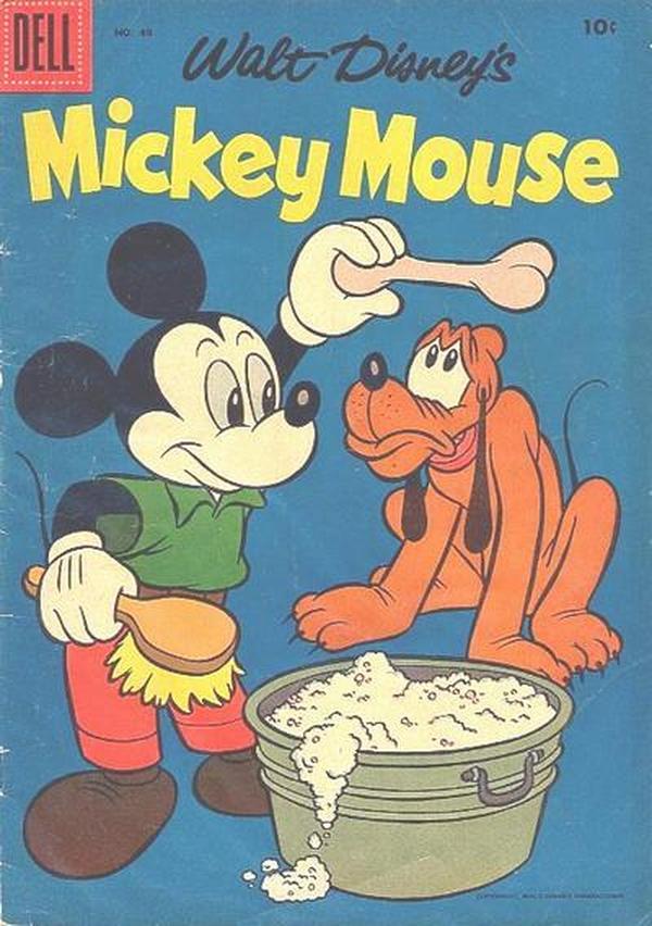 Cover of Walt Disney's Mickey Mouse #49