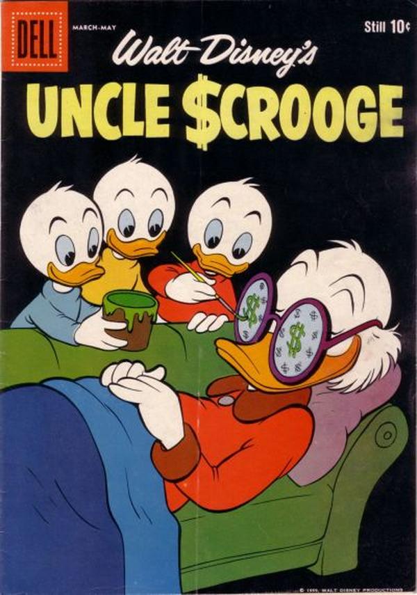 Cover of Walt Disney's Uncle Scrooge #25