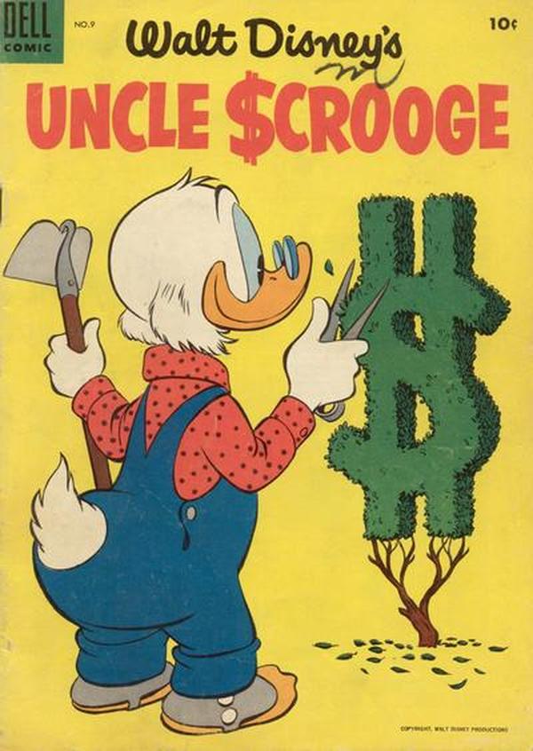 Cover of Walt Disney's Uncle Scrooge #9