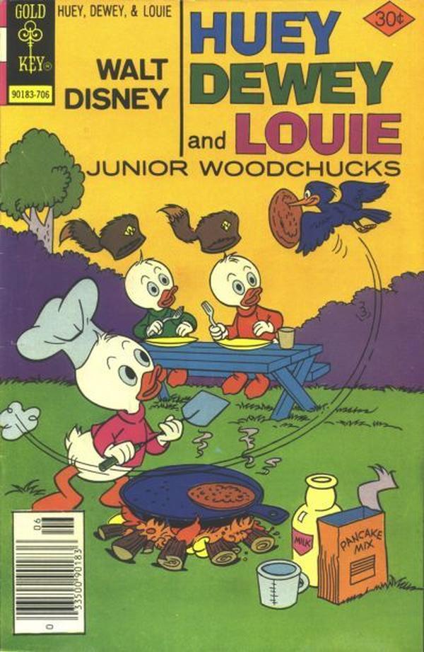 Cover of Walt Disney Huey, Dewey and Louie Junior Woodchucks #44