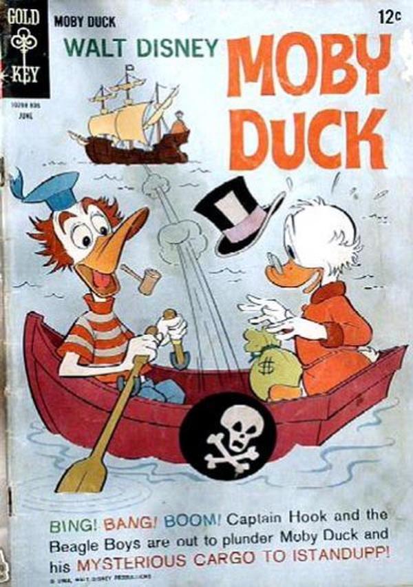 Cover of Walt Disney Moby Duck #2