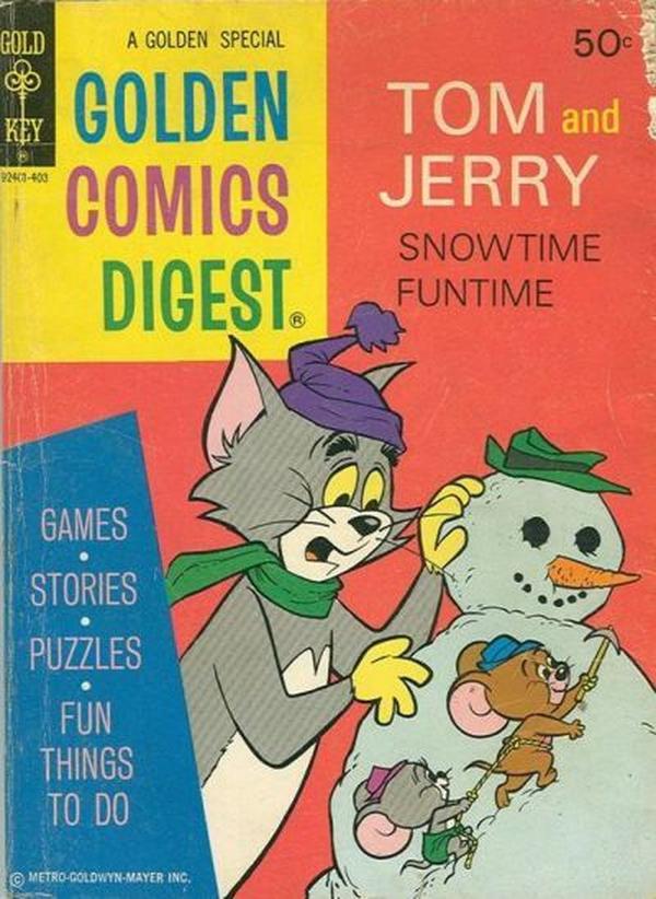 Cover of Golden Comics Digest #35