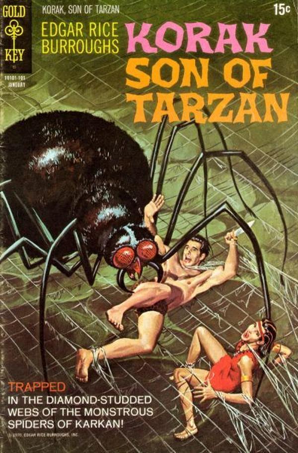 Cover of Edgar Rice Burroughs Korak, Son of Tarzan #39