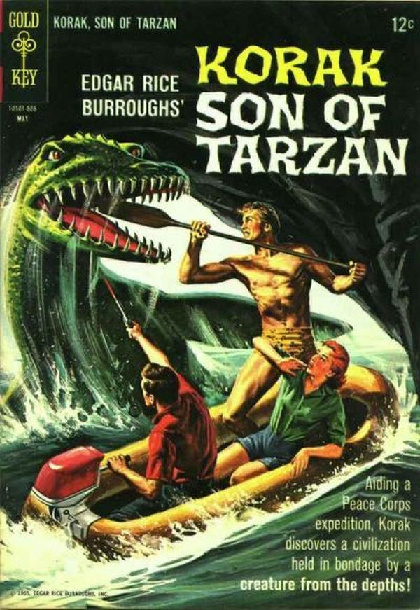 Cover of Edgar Rice Burroughs Korak, Son of Tarzan #8
